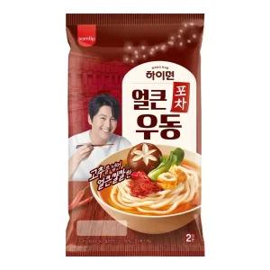 삼립 하이면 포차 우동 얼큰한맛 424g