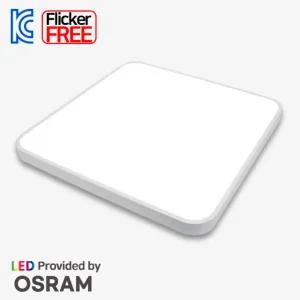 LED 방등 하이엔 오스람칩 사각 방등 60W 플리커프리 안방등 거실등 전등 특가