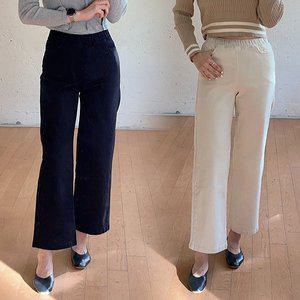 [아이우먼]위쉬몰 LO 와일드스판밴드팬츠304(P892H409) 빅사이즈