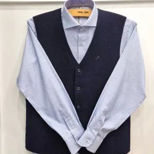 [레노마]메리노울 포멀 오픈 베스트 /니트 조끼 ROFSW1001NY_US