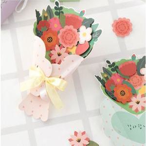 민화샵 기념일 꽃다발 카드 만들기