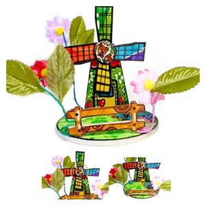 [LFOO9Q67_4A]울타리 나무풍차 만들기대장 만들기(5개묶음)