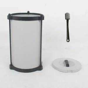 20리터 압축 쓰레기통 세트 종량제 bin 청소솔 세트