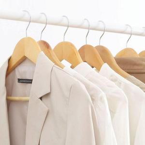 [BZJKN54F_4A]우드 셔츠 상의 원목 옷걸이 나무 일반 정장