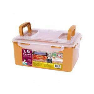 이지필림 황토 누름이 15-1호 7.5L 4536 김치통 오이절임통 밀폐 보관용기 김장용기