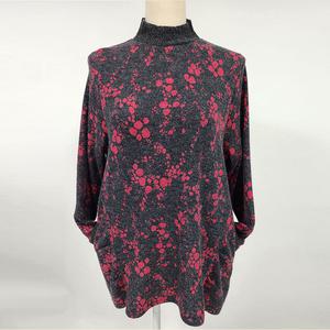 22FW13 / 골지 하이넥 튜닉 / 엄마옷 / 빅사이즈 / 할머니옷 / 실버다이아몬드