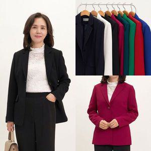 [NS홈쇼핑]마미소 기본 정장 자켓 국내생산 베이직 하객 모임 엄마 할머니 빅사이즈 40 60 마담 중년..