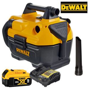 DEWALT 건습식겸용 충전청소기 V580-50 (20Vmax 5.0Ah) 진공청소기 집진기 