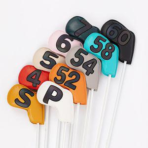 가죽 아이언커버 낱개 골프채커버 골프클럽