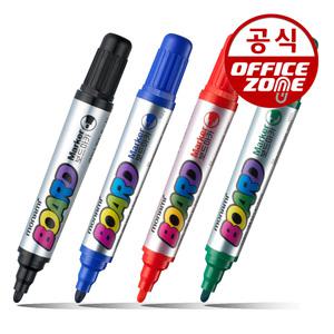 모나미 화이트 보드마카 12자루(1타)마카펜 칼라 흑색 적색 청색 녹색