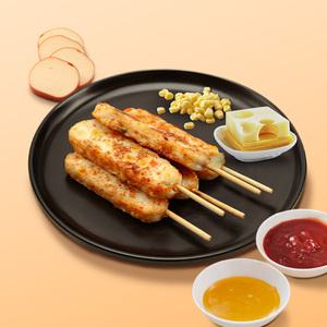 콘치즈가마보꼬어묵바 70g x 10개