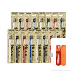 뷰센 더블와이드 칫솔 16개+양치키트