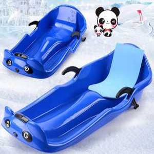 눈썰매 이중 스키 잔디 스키  성인용 싱글보드 썰매