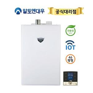 알토엔대우 친환경 콘덴싱 IOT 저녹스 가스 보일러 46평형 (IOT룸콘 기본제공) ADB-N230BON 