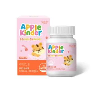 (2개월분) 애플킨더 튼튼 철분 프리미엄 어린이 철분제 1,000mg 60캡슐, 1개