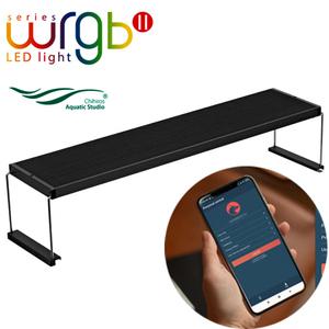 치히로스 LED 조명 WRGB II  30 45 60 90 120 / ( 핸드폰 조절형 ) 수족관 어항 수조 열대어 관상어 해수어 구피 수초 램프 등기구 등커버
