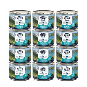 지위픽  독 캔 식품 고등어 양고기 170g x 12개