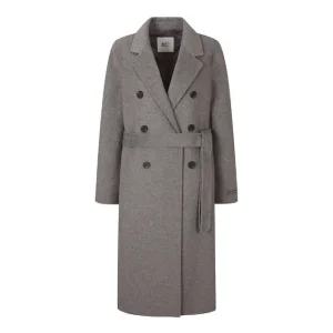 [베스띠벨리] 베스띠벨리 울혼방 더블 핸드메이드 롱코트BJHRX76440