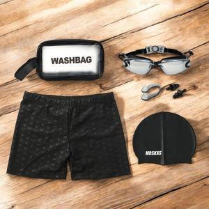 [HYIJXBWK_4B]게더릭 남자수영복세트 실내 수영복 (S)