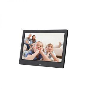 지지대 USB MMC SD MS 카드 1024600 알람 시계 HD 디지털 포토 프레임 MP3 MP4 영화 플레이어 리모컨 선물