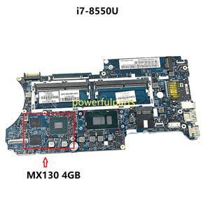 HP 파빌리온 X360 14T-CD 14 CD 마더보드 L18159-601 17884-1B i7-8550U CPU MX130 4GB 그래픽 작동