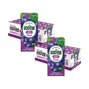 서울우유 리이브 포도맛 190ml 48입