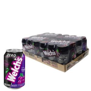 웰치스 제로 그레이프 포도 355ml 24캔