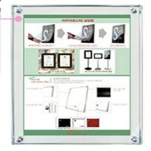 자석부착식 액자 AP-A2 벽걸이형 아크릴커버형