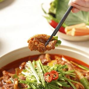 국내산 양념 오리불고기 오리주물럭 500g