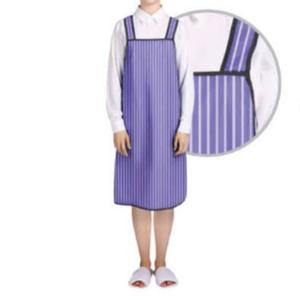 퍼플 중형 조리앞치마 식당앞치마 수산앞치마 배식앞치마 H형앞치마 위생앞치마