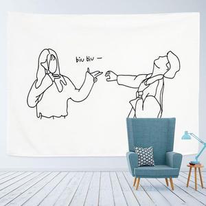 [BZJKU17U_4B]패브릭 포스터 대형 L