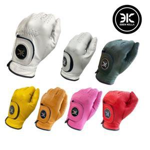 골프 장갑 스크린  극세사 글러브 미끄럼 그립 에벤켈라 프리미엄 카브레타 천연양피 컬러 왼손용