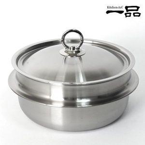 키친아트 국내산 인덕션 겸용 통5중 스텐 솥밥 가마솥