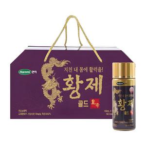 한미 황제골드 100ml x 60병(선물용 유통기한25년11월/안전포장)에어지 드링크 활력충전 기력보강