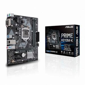 아수스 PRIME H310M-K(1151v2소켓/DDR4)중고메인보드