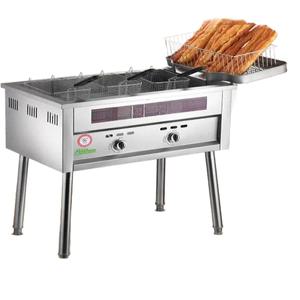 대용량 가스튀김기 대형 행사장 실외용 야시장 튀김기계 닭강정 노점 전기