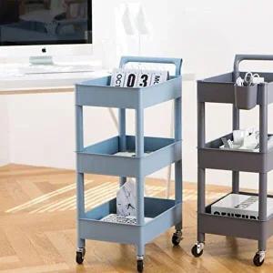 [셀러허브 패션][JHORRT4U_51]마이룸 3단 화장품카트 이동형 1P 미용 카트