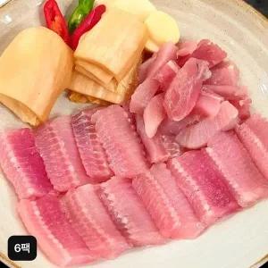 [NS홈쇼핑]영산포 숙성 홍어회 총 6팩 (모둠회 150gX3팩+몸살회 150gX3팩)..[34957965]