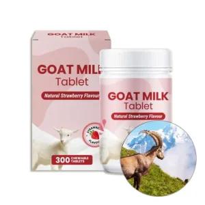 산양유 초유 락토페린 츄어블 딸기맛 300정