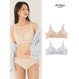 [컴핏비너스]A D컵 원픽 노와이어 브라 1+1 SSET181 _P363307617