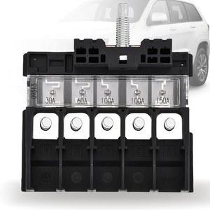 이지화 956-601 헤드라이트 메인 퓨즈 블록 2012-2021 지프 그랜드 체로키와 호환, 닷지 듀랑고 2011-2023, 체로키 WK 2022 교체 번호 68089468AA FH65 956601