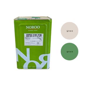 노루 크린폭시 3100 에폭시 바닥 옥상 주유소 공장 유니폭시 에포코트 16L
