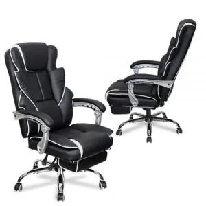 침대형 발판쿠션 게이밍 PC 레이싱 의자 1인용 피씨방 게임전용