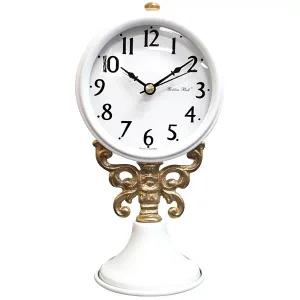 PM9117 무소음 주석 알람시계 화이트 제조한국