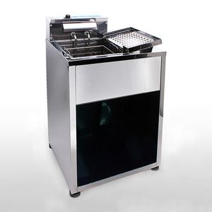 MSKOREA 업소용 전기 튀김기 MSM-100 1구 소형 영업용 튀김 기계