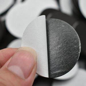 원형 자석 스티커 양면 자석 테이프 50P M11662 (WD4EF1D)