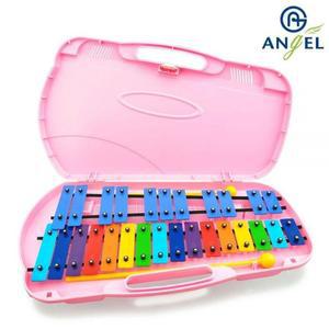 [BZJII6L4_4B]엔젤악기 실로폰 (AG-N27) (핑크)