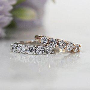 [기타브랜드][클로리스]14k 3부 랩다이아몬드 반지 5P