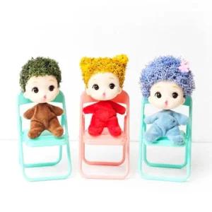 아트박스 에듀팜몰 스칸디아모스 예쁜이 인형 3형제 만들기 키트  M 3종)