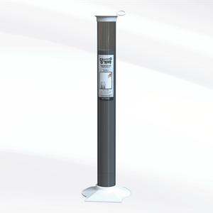 일체형 당겨바 블랙 종이컵 수거함